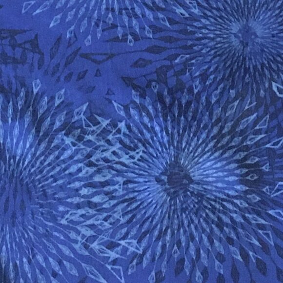 Athletic Works Blue Diamond Burst Racerback Tank Top - Picture 6 of 7